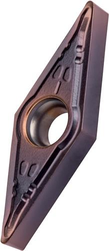 Drehwendeschneidplatte ISO VBMT 160404E-UR:TT310 D.4,4mm PVD beschichtet Gold