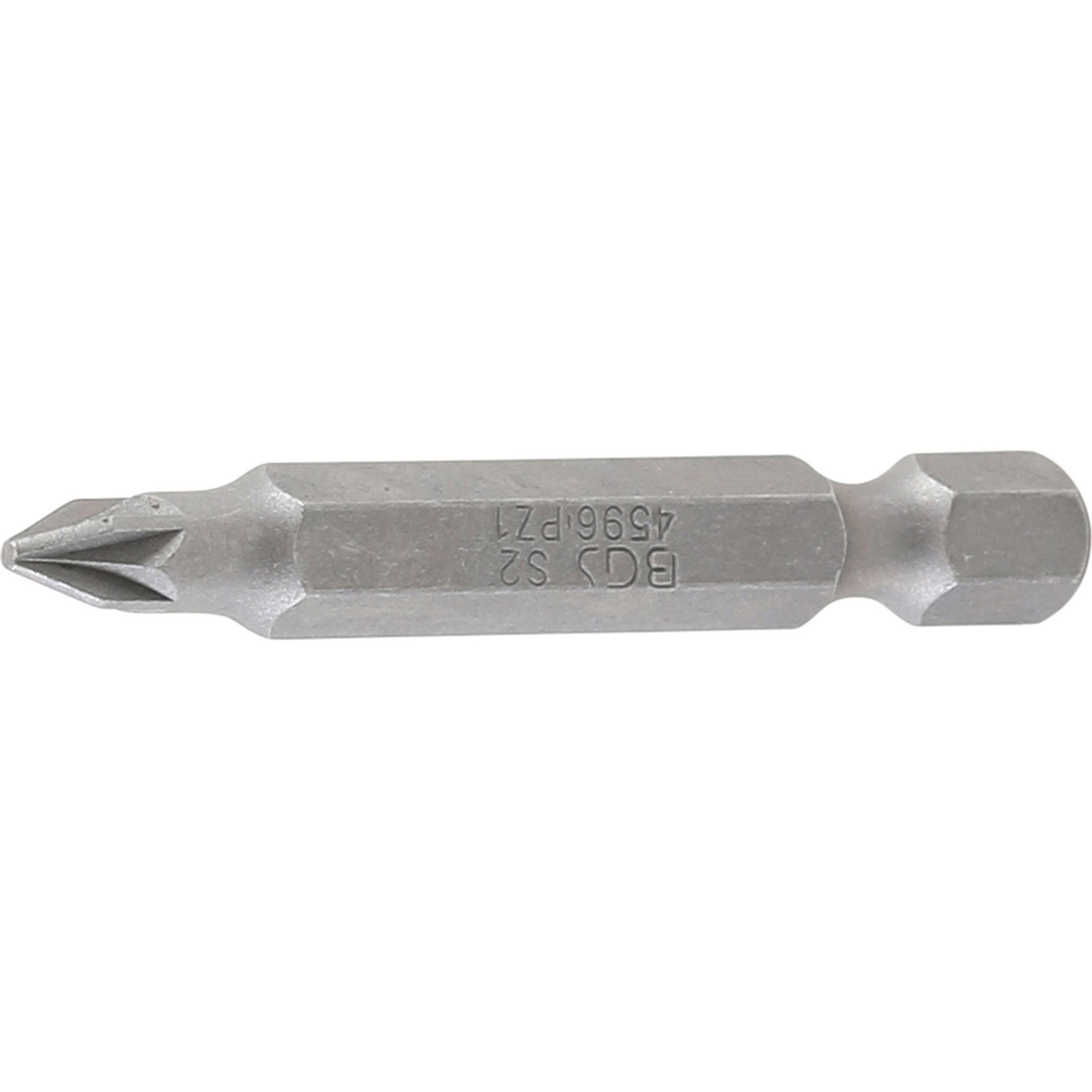 BGS Bit Länge 50 mm Antrieb Außensechskant 6,3 mm (1/4") Kreuzschlitz PZ1 - 4596