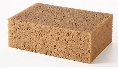 magnetoplan Tafelschwamm Kreidetafel 16 x 5 x 10 cm feinporig braun - 12298