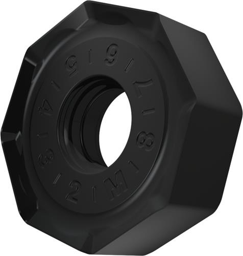 Fräswendeschneidplatte ISO ONMX 060508SR-M:M9325 D.5,7mm MT-CVD beschichtet