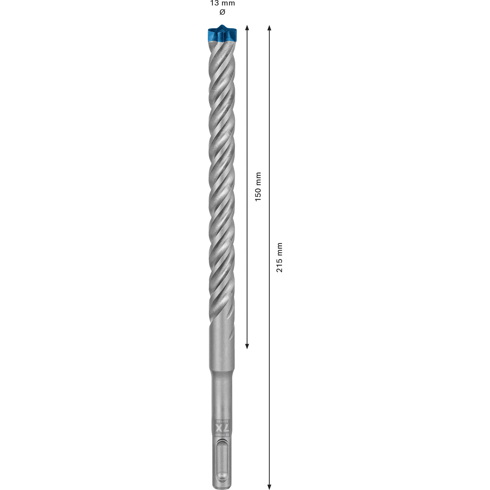 Bosch Expert SDS plus-7X Hammerbohrer 13 x 150 x 215 mm - 2608900117