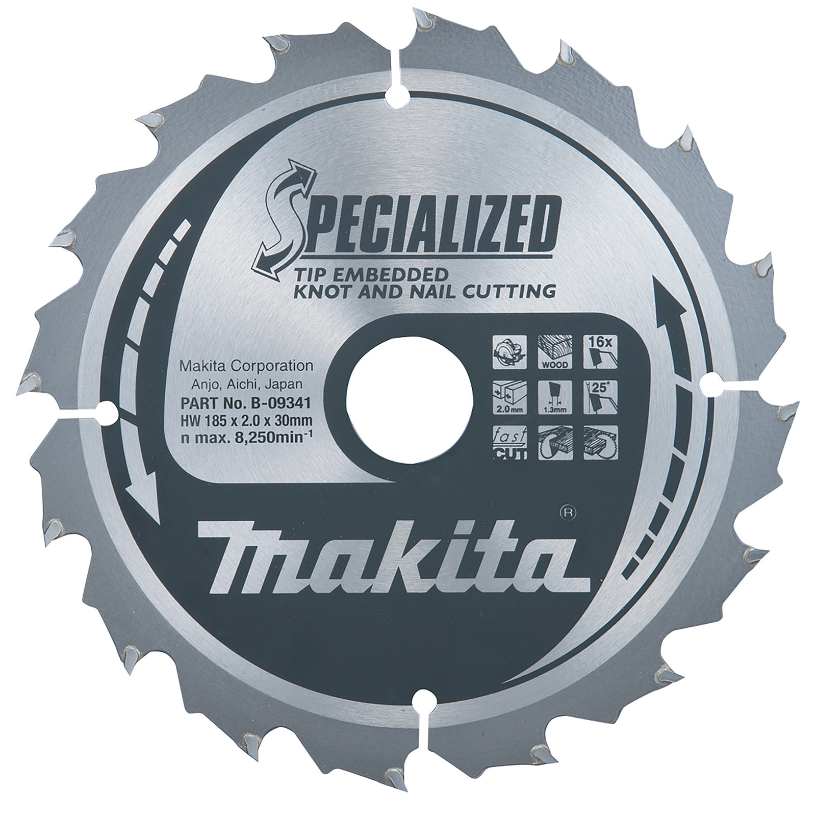 Makita SPECIALIZED Sägeblatt 260x30x32Z - B-42385