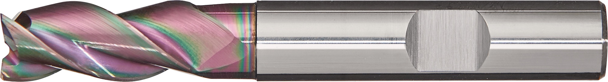 Schaftfräser DIN 6527L Typ W D.2mm VHM spezial 45Grad HB Z.2 lang TECWERK