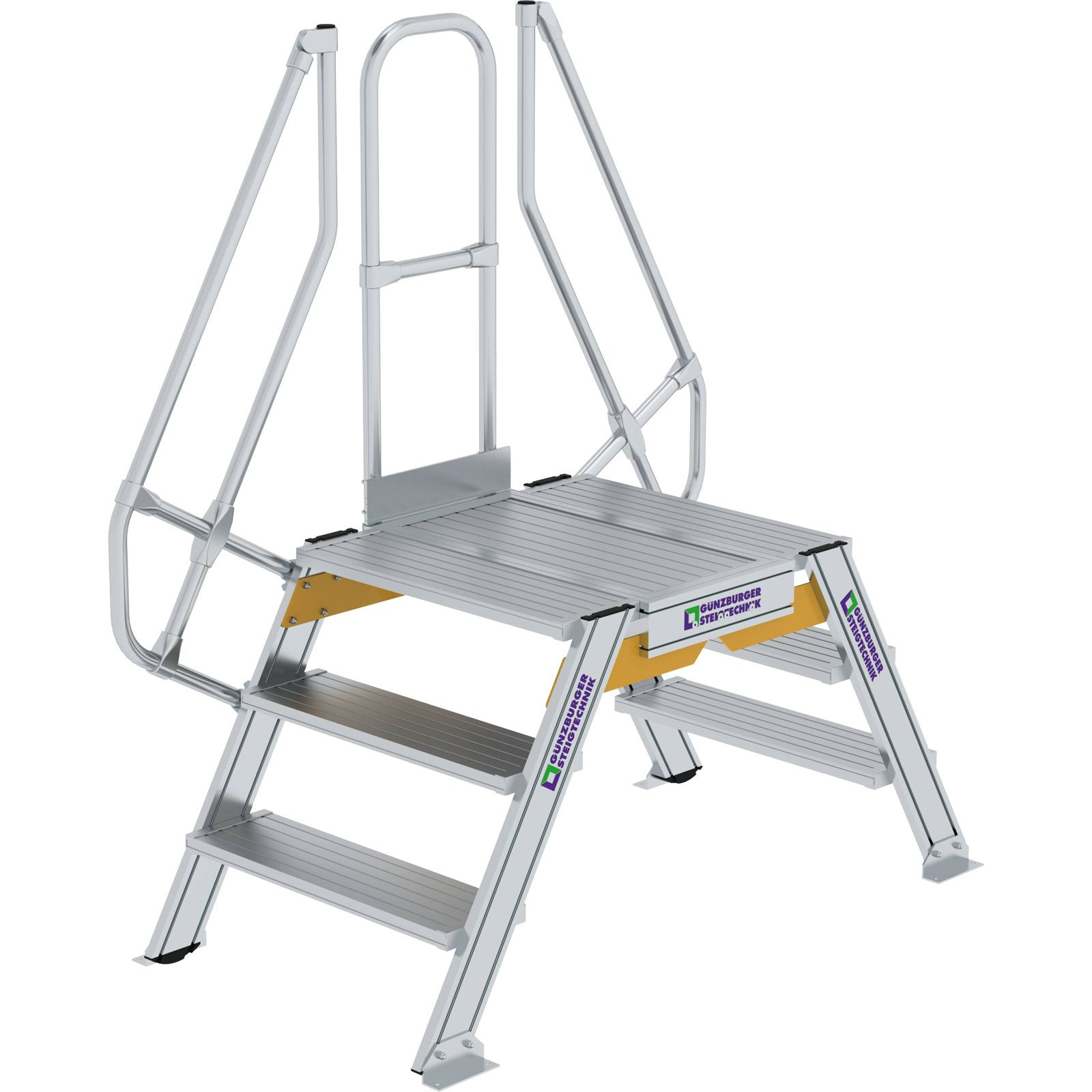 Günzburger Steigtechnik Überstieg 60° Stufenbreite 800 mm
