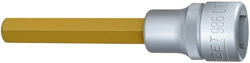 Hazet Steckschlüsseleinsatz 986L-10 1/2" Innen-6-kant SW 10 mm L 100 mm - 986L-10