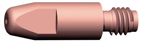 Stromdüse Draht-Ø 1mm M 6 L.28mm CuCrZr A.BINZEL