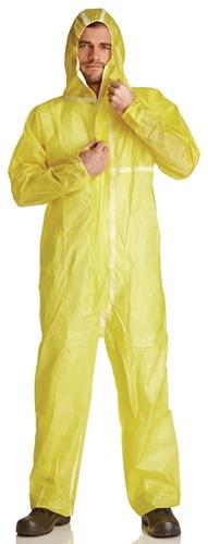 Chemikalienschutzoverall ProSafe® 4 Gr.XXXL gelb PSA III DS SafetyWear
