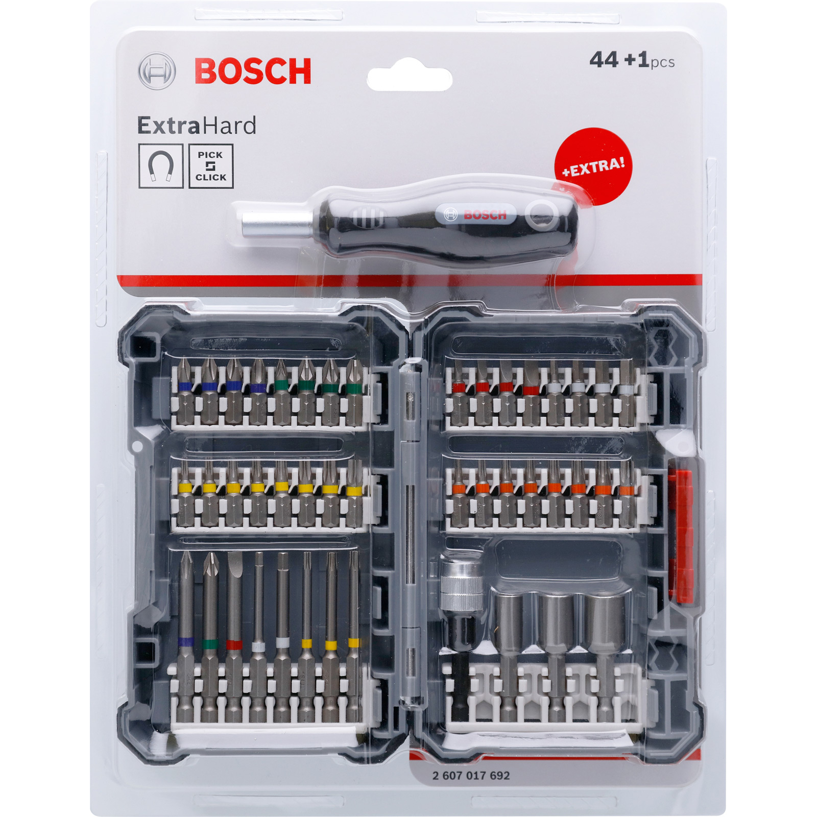 Bosch Schrauberbit-Set 45tlg. inkl. Griff - 2607017692