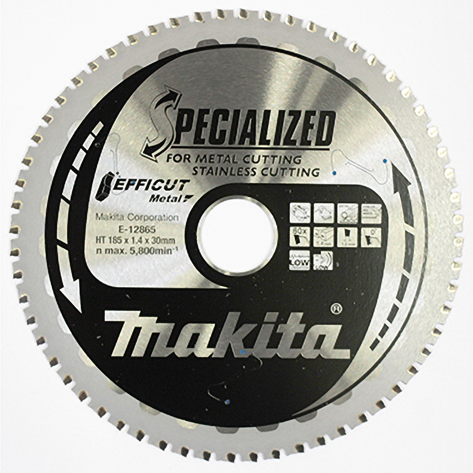 Makita EFFICUT Sägeblatt Metall 185 x 30 x 60Z - E-12865