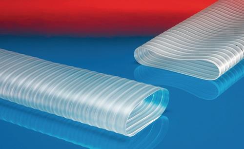Flachschlauch PROTAPE® PUR-C 335 FOOD-AS FLAT ID 200-203mm AD 205mm L.5m Rl.