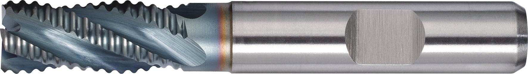 Schaftfräser DIN 844 Typ NR D.25mm Einsatz-L.63mm HSS-Co5 TiCN Weldon TW