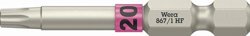 Bit 867 TORX® HF 1/4 Zoll TX 20 L.50mm m.Farbleitsystem WERA