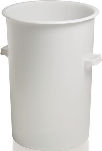 CRAEMER Kunststoffbehälter rd.110l HD-PE weiß D515xH733mm m.Außengriff - 81061100