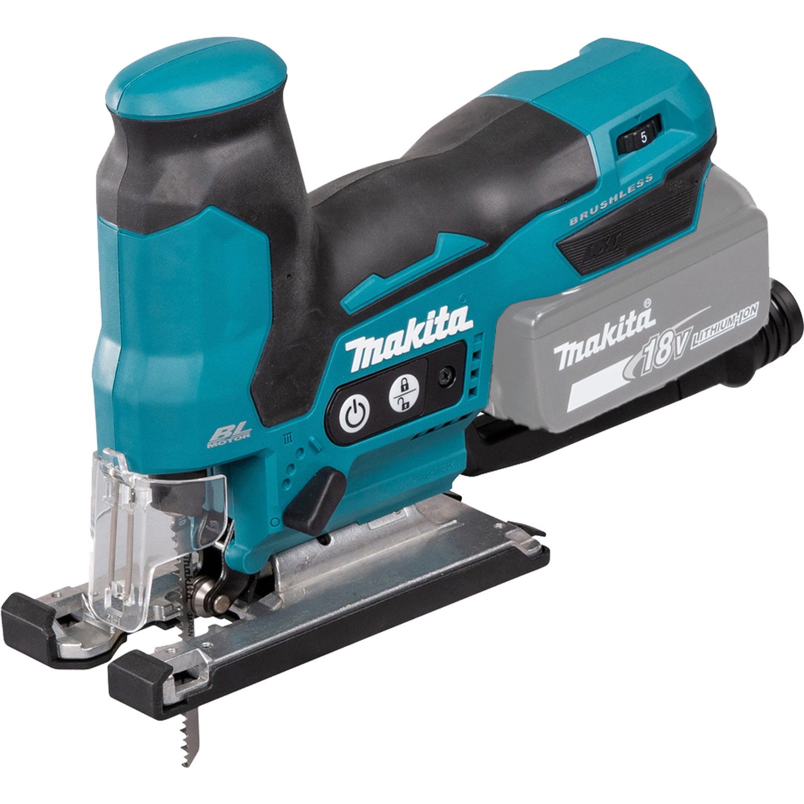 Makita DJV185RF1J Akku-Pendelhubstichsäge 18V / 1x 3,0 Ah Akku + Ladegerät im MAKPAC