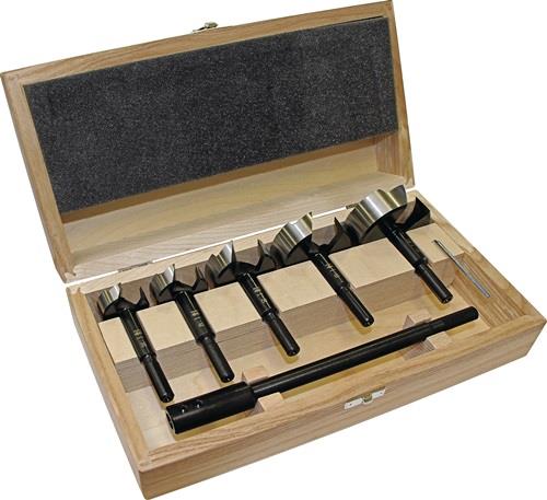 FISCH Forstnerbohrersatz Black Shark 6tlg. - 031BS0006K01