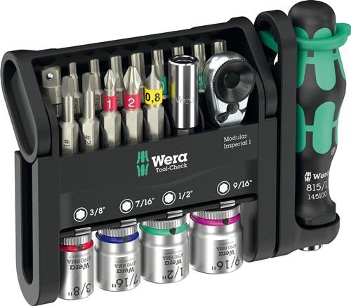 Bitsortiment Tool-Check Modular Imperial 1 21-tlg.WERA