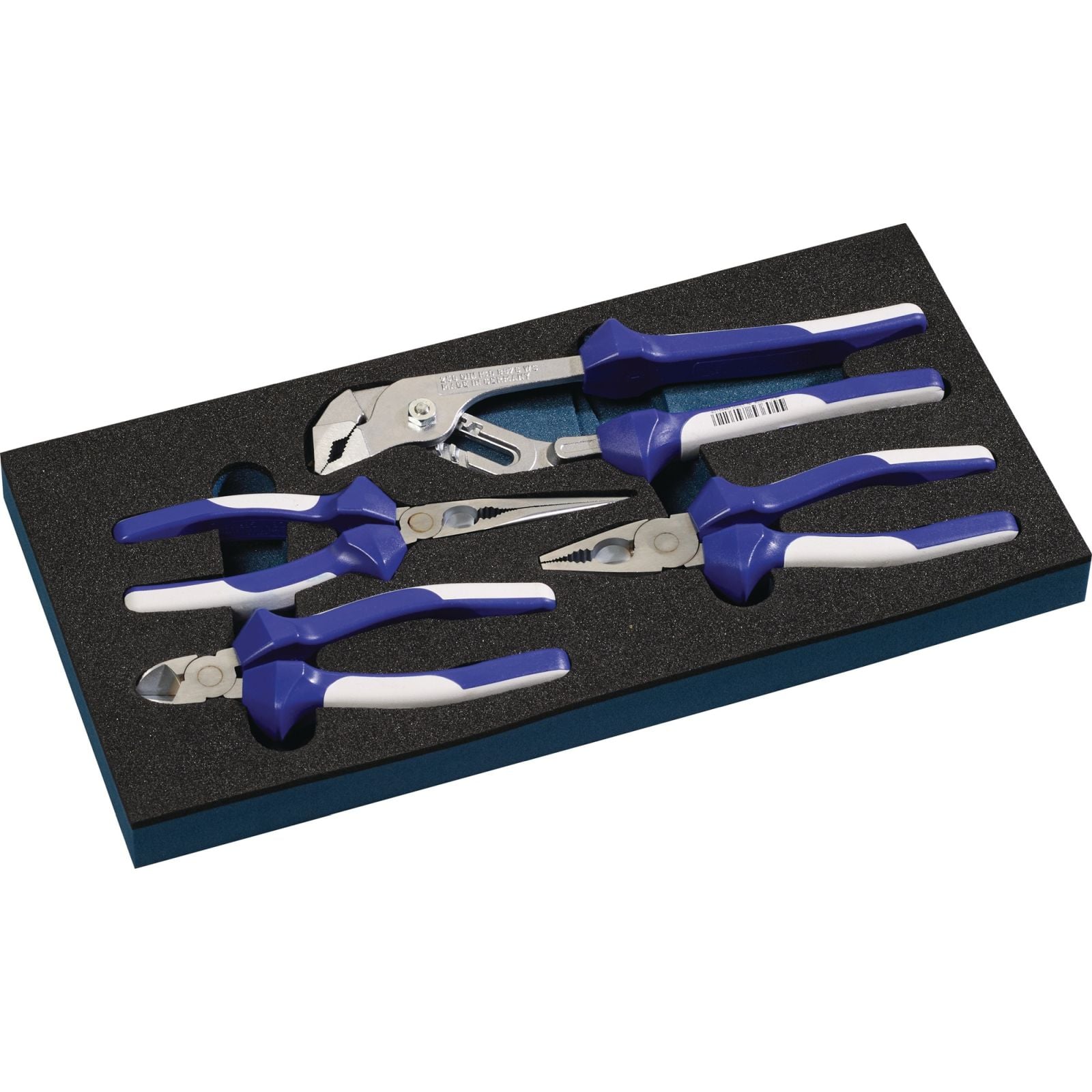 Werkzeugmodul 4-tlg.1/3-Modul Zangensatz TECWERK