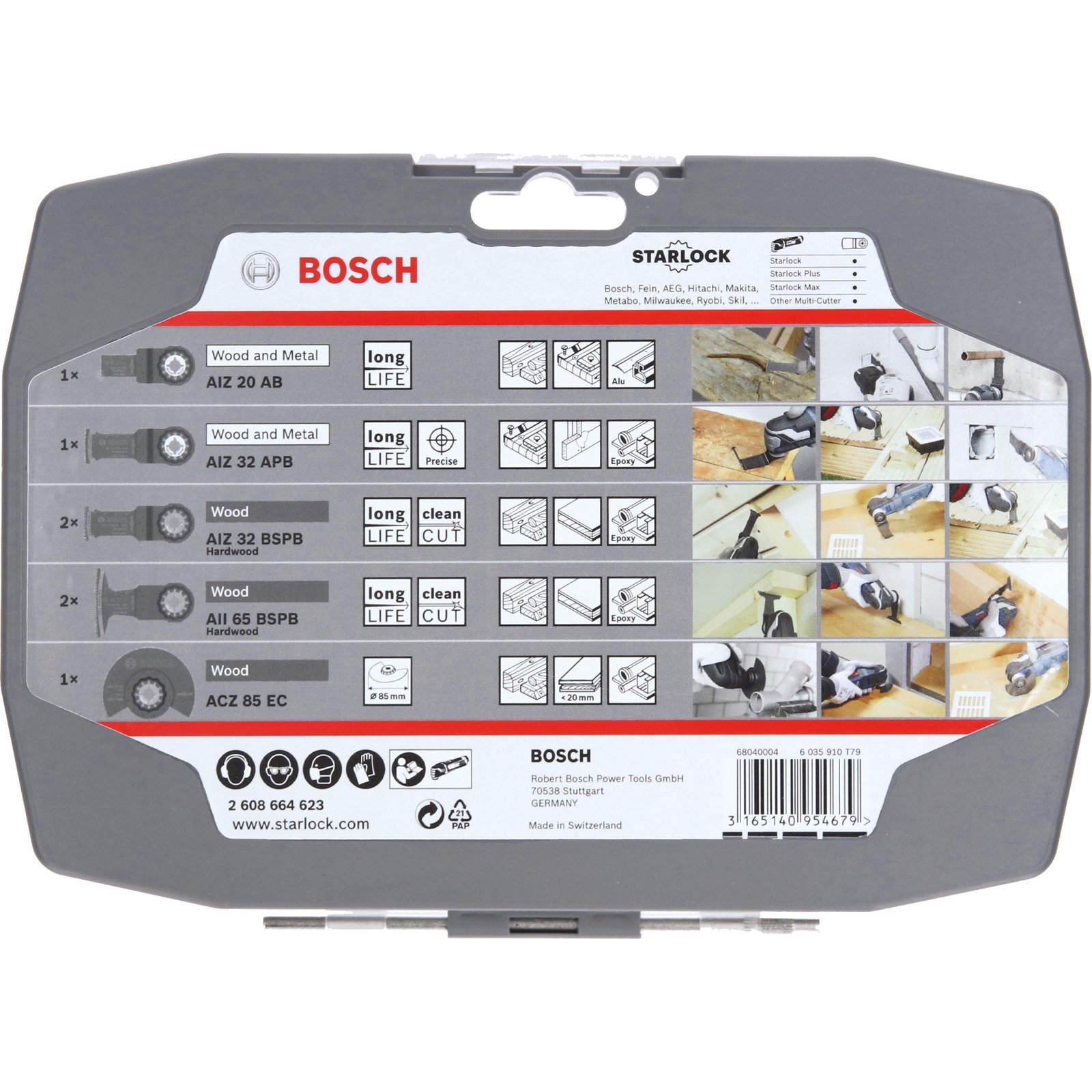 Bosch Starlock-Set Best of Wood 7tlg. - 2608664623