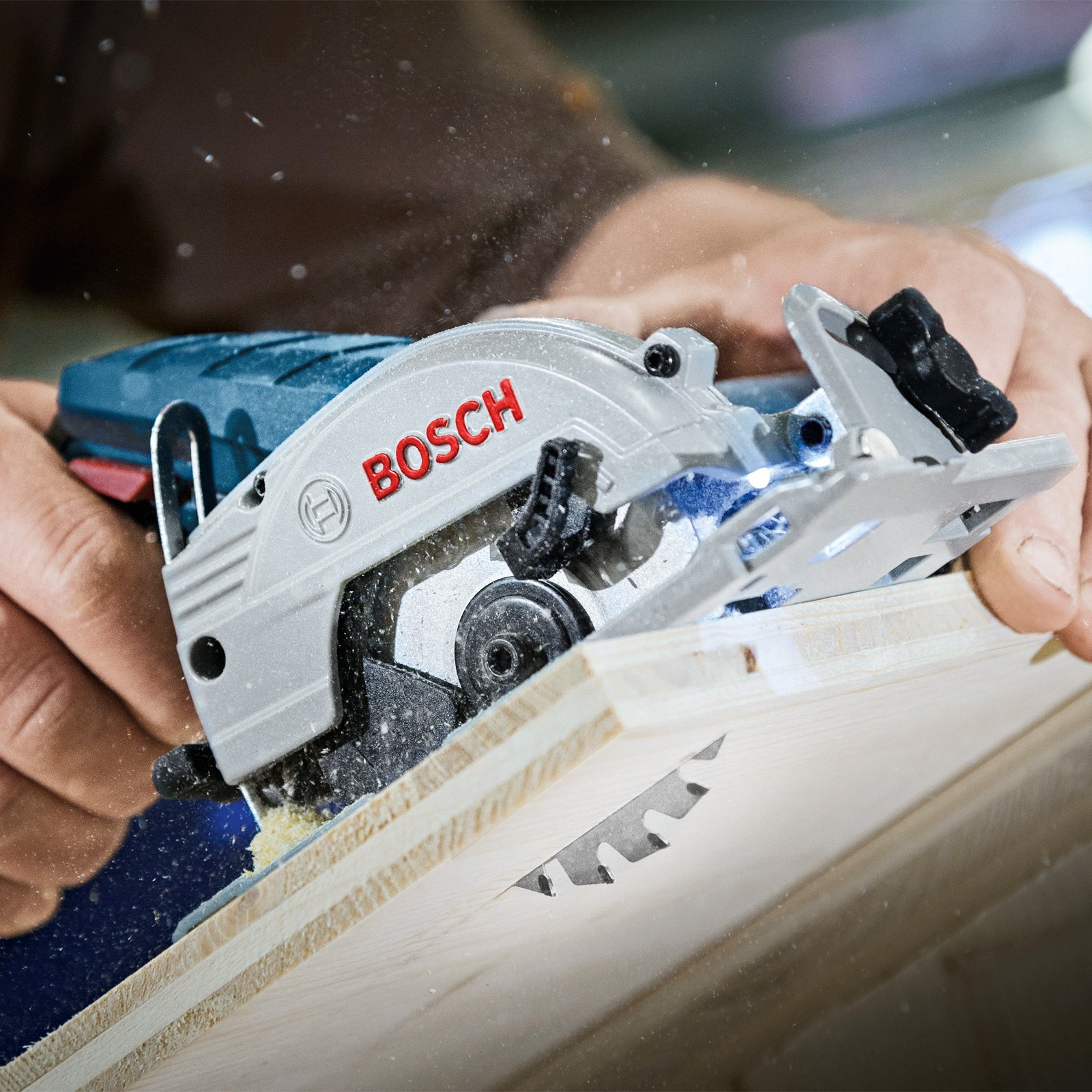 Bosch Akku-Kreissäge GKS 12V-26 Clic&Go Ø 85 mm Solo in L-Boxx - 06016A1002