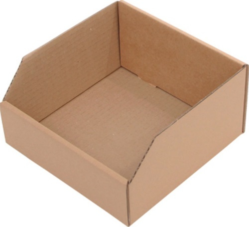 Regalkasten L200 x B200 x H100 mm braun 1-wellige Pappe - 5212141