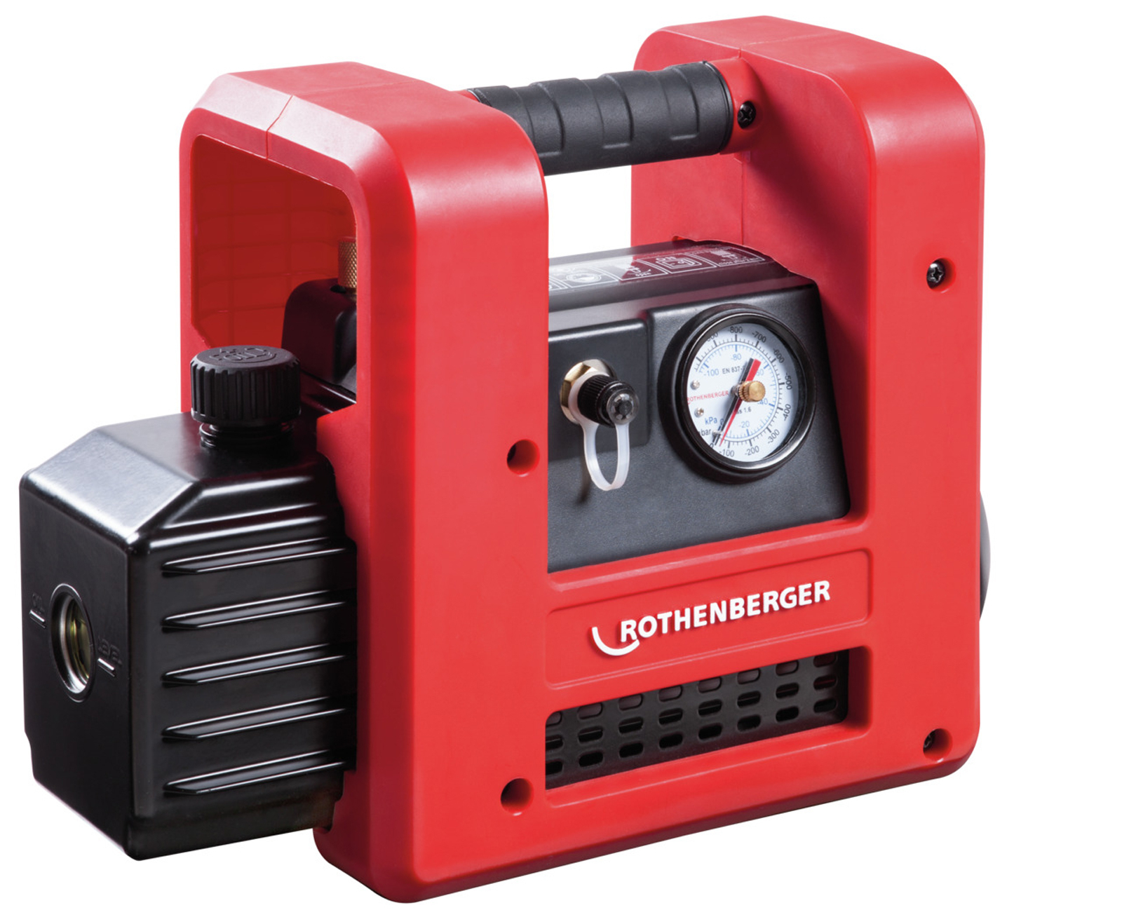 ROTHENBERGER ROAIRVAC R32 1.5 zweistufige Drehschieberpumpe, 230V, 42 l/min - 1000002399