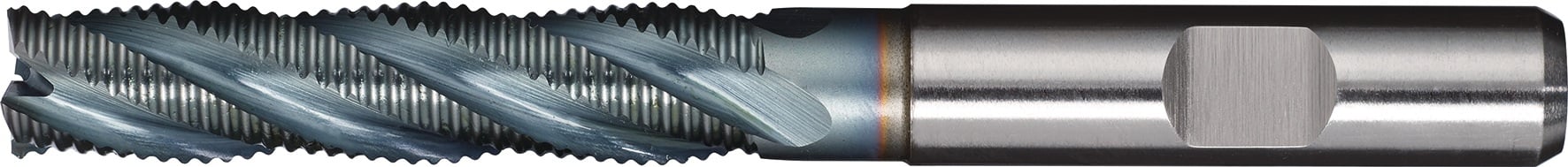 Schaftfräser DIN 844 Typ HR D.25mm Einsatz-L.108mm HSS-Co5 TiCN Weldon TW