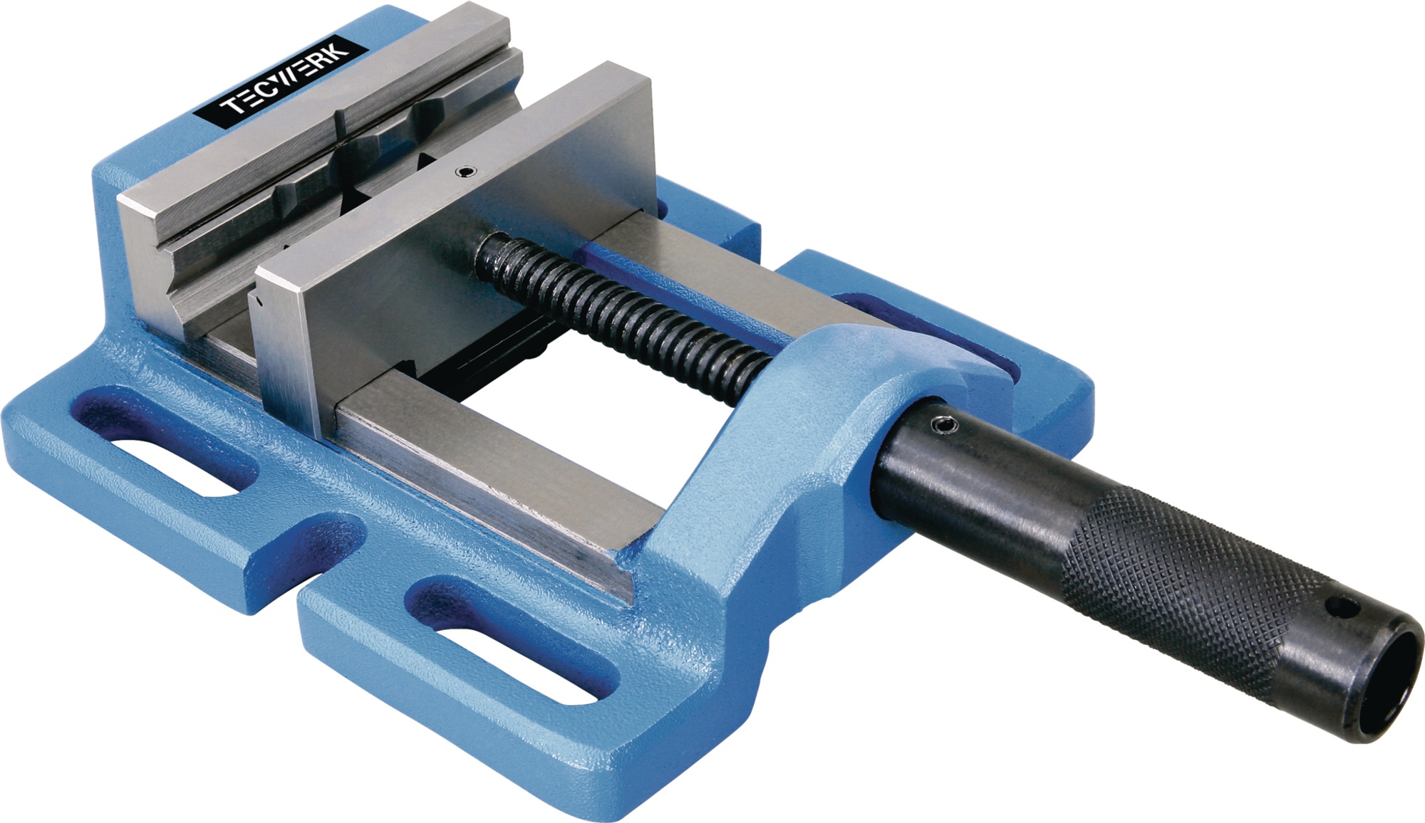 Bohrmaschinenschraubstock Backen-B.75mm Spann-W.70mm TECWERK