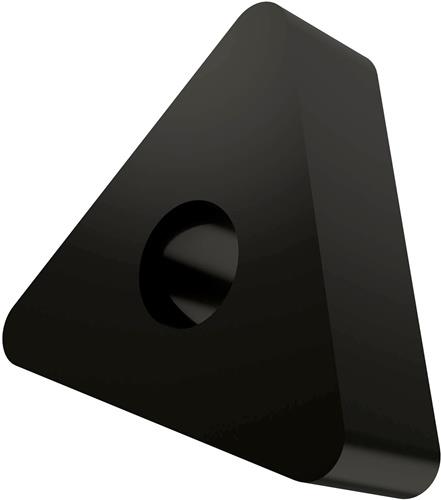 Drehwendeschneidplatte ISO TNMA 160408:T5305 D.3,81mm MT-CVD beschichtet Schwarz