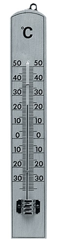 TFA Zimmerthermometer Messbereich -30 bis 50°C H206 x B35 x T15 mm Buche - 121004