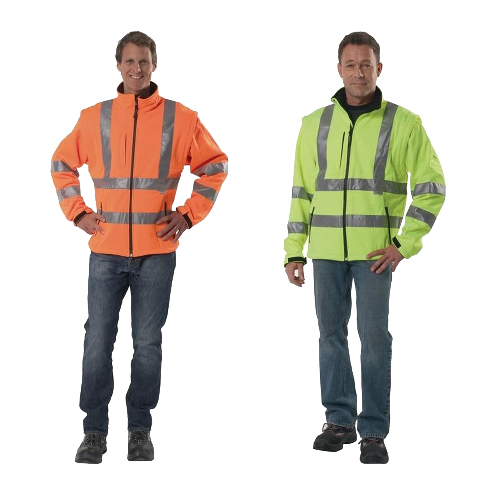 ASATEX Warnschutz-Softshelljacke PREVENT einfarbig