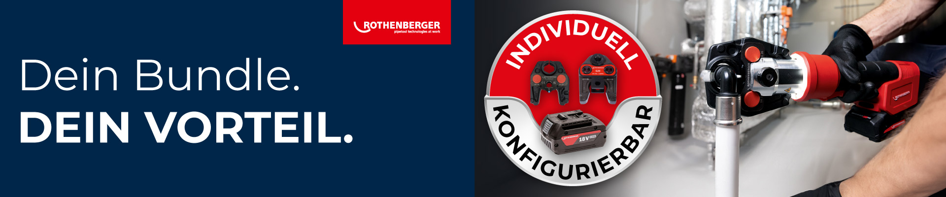 Rothenberger Vorteilspaket – Werkzeug und Zubehör als Rundum-Angebot