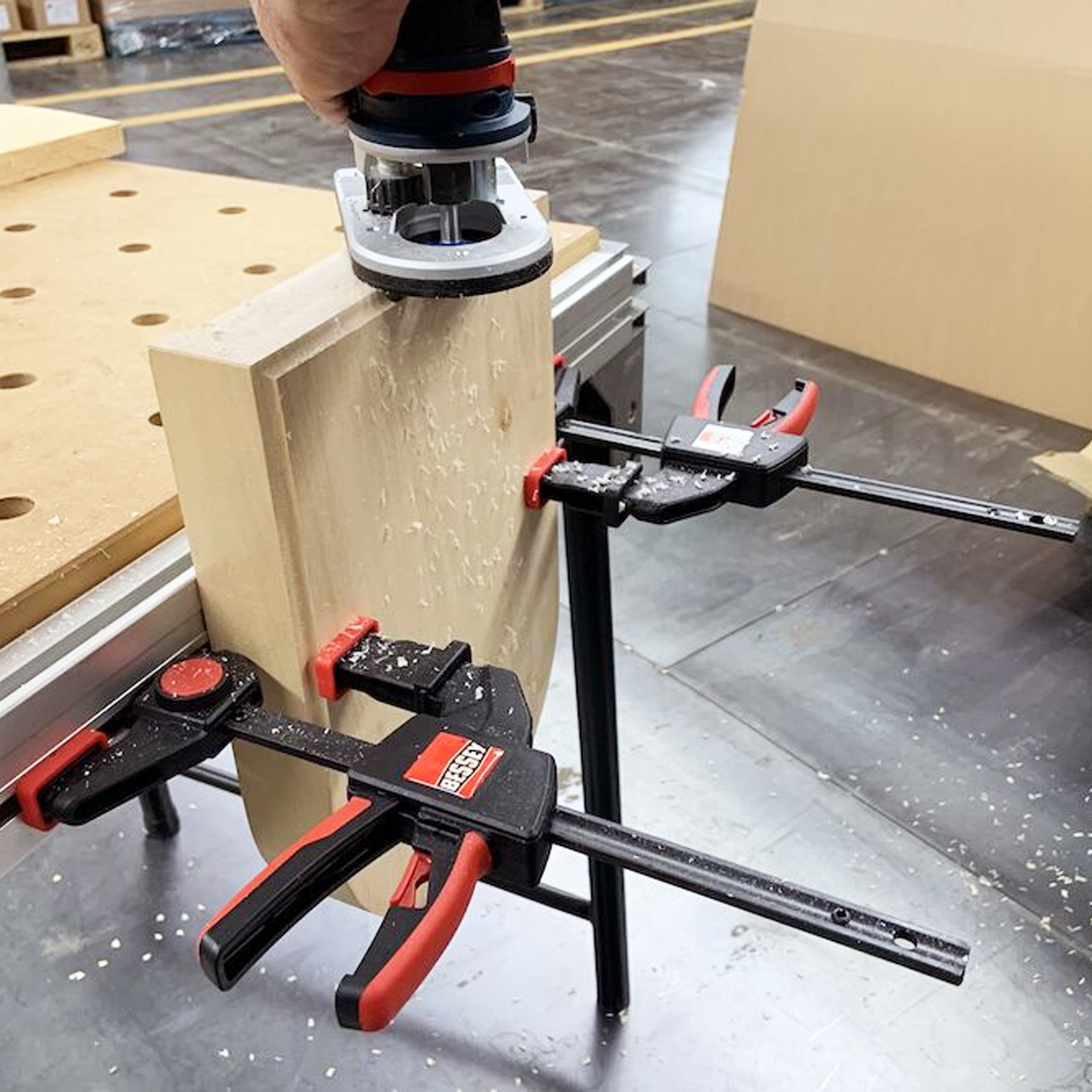 Bessey 2x Einhand-Tischzwinge EZR 150/60 - EZR15SET