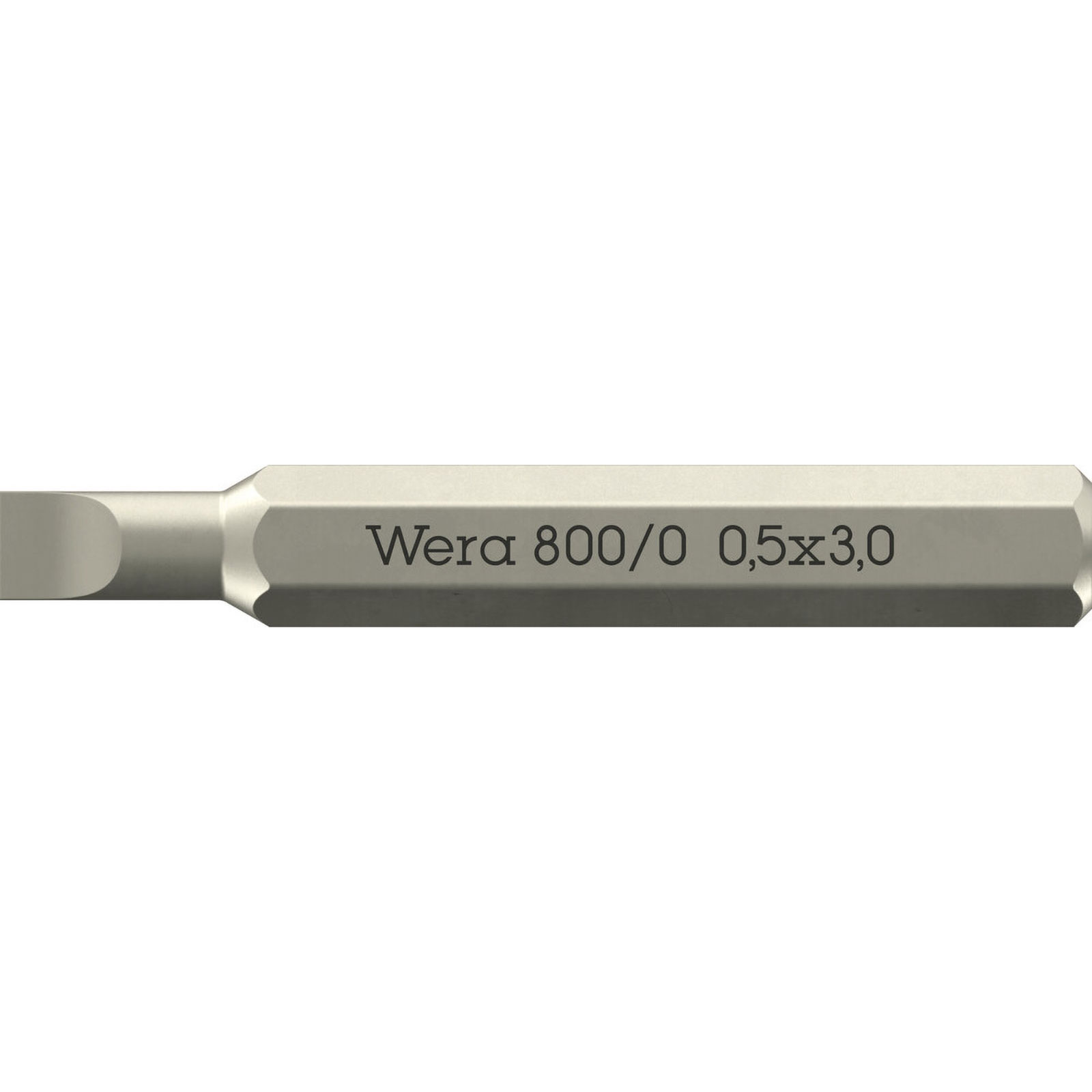 Wera 800/0 Micro Bits für Schlitzschrauben - 05058105001