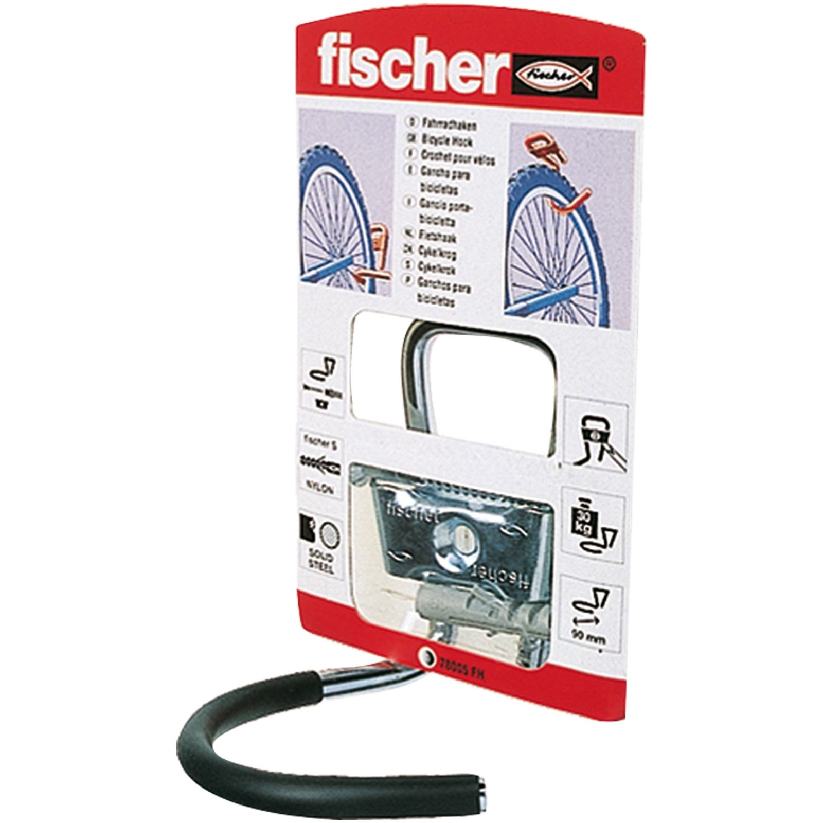 Fischer 1x Fahrradhaken FH - 78005