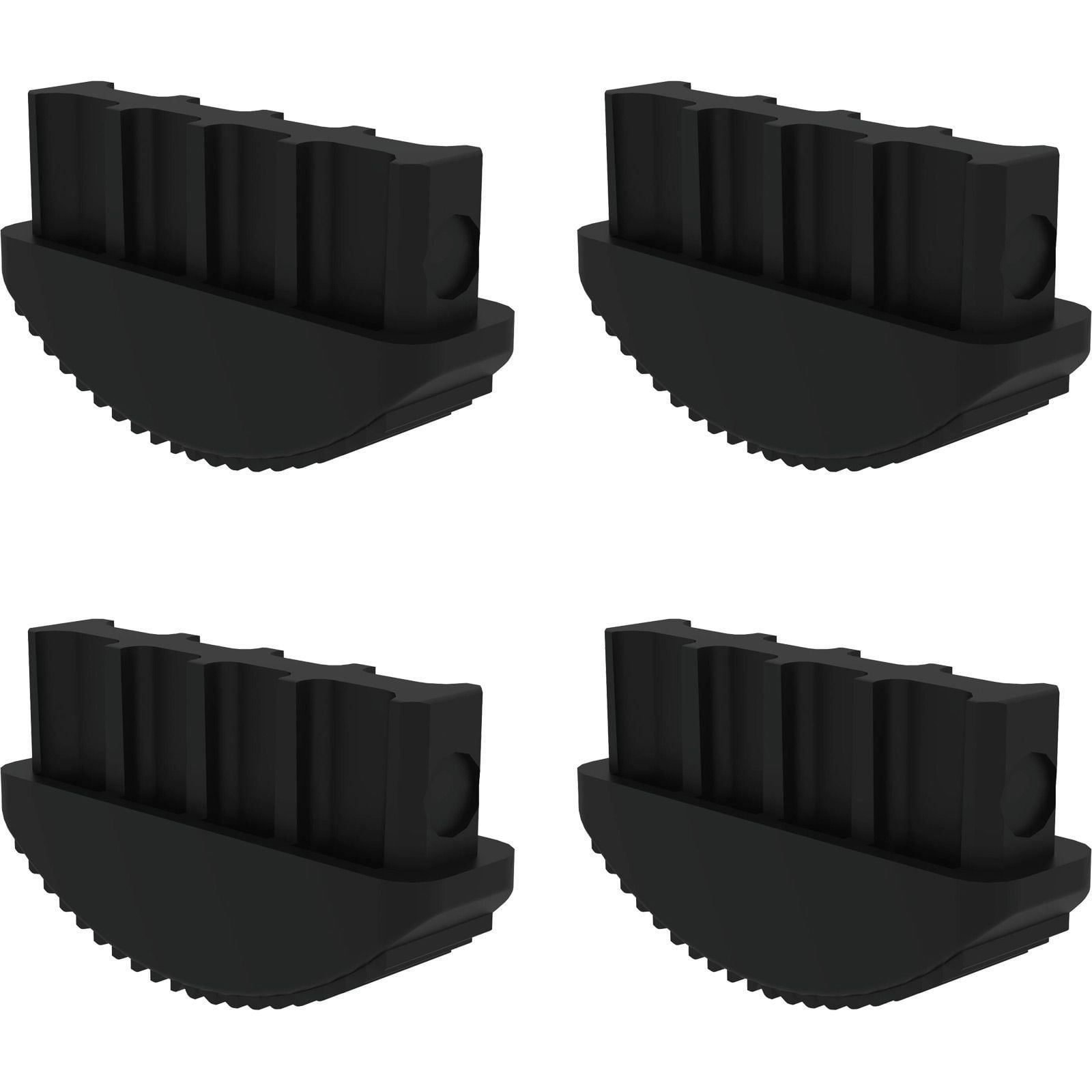Günzburger Steigtechnik 4x Innenschuh für Leitern aus GFK 98 x 25 mm - 019244