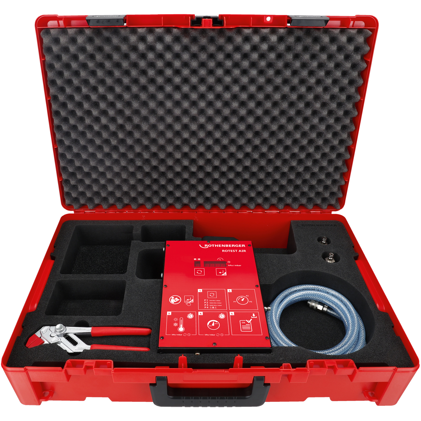 ROTHENBERGER ROTEST AIR Prüfkompressor für Wasserleitungen - 1000005106