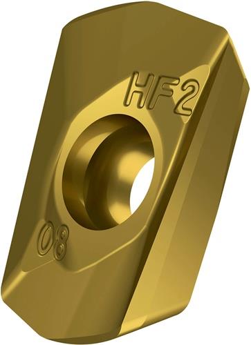 Fräswendeschneidplatte ISO ADEX 11T308SR-HF2:M8330 D.2,9mm PVD beschichtet Gold