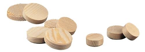 Konusplättchen D.40mm Fichtenholz Inh. je Krt. ca. 170 St. - HW6