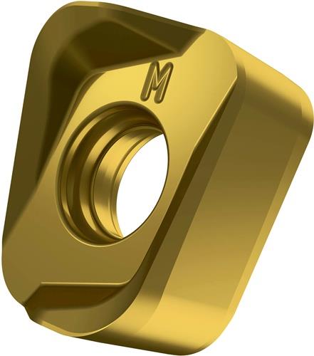 Fräswendeschneidplatte ISO LNGU 120530ER-M:M8340 D.4,5mm PVD beschichtet Gold