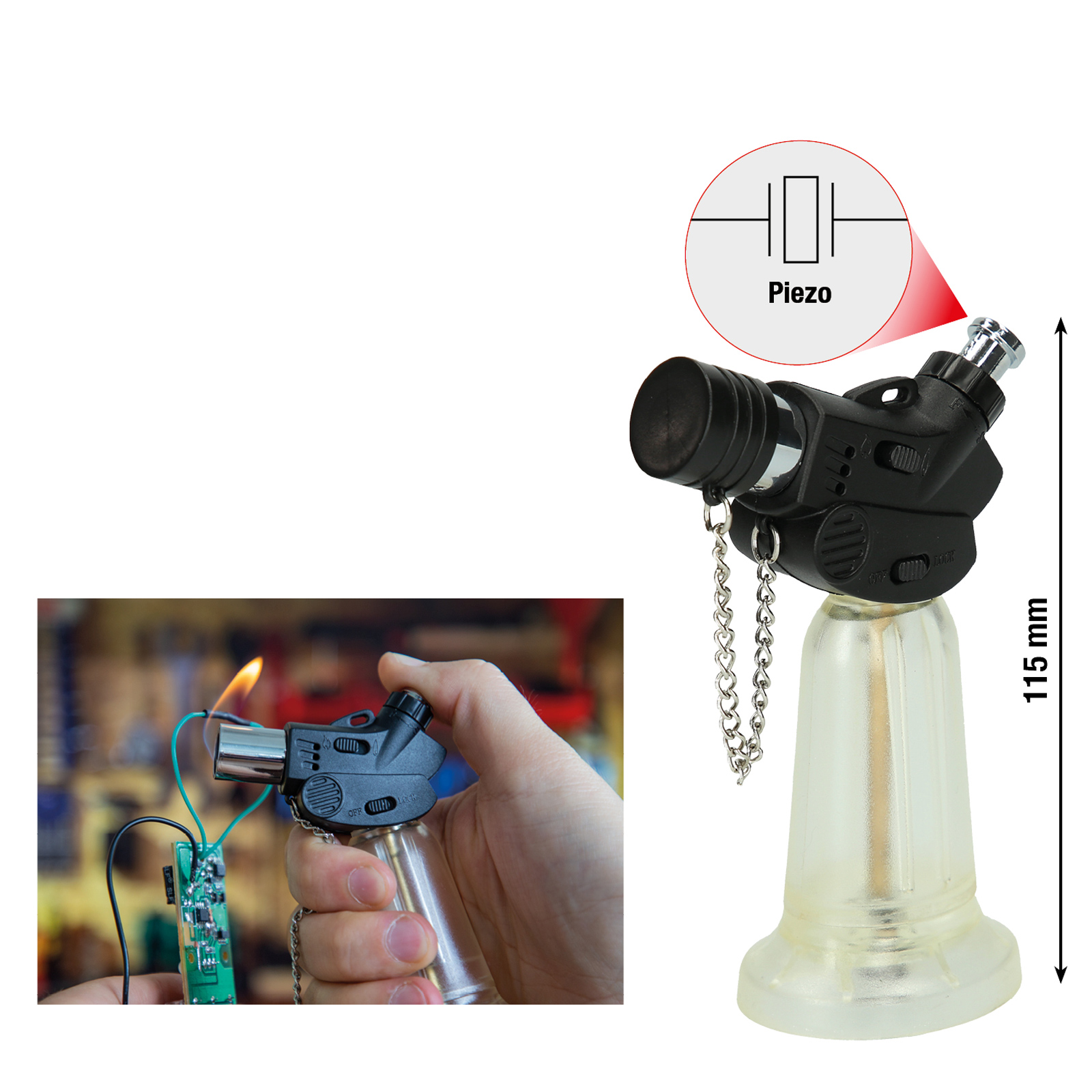 KS TOOLS Mini Taschenlötgerät - 960.1110