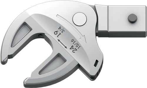 Einsteckwerkzeug 7880 Joker XL SW 19-24mm 14x18mm CV-Stahl WERA