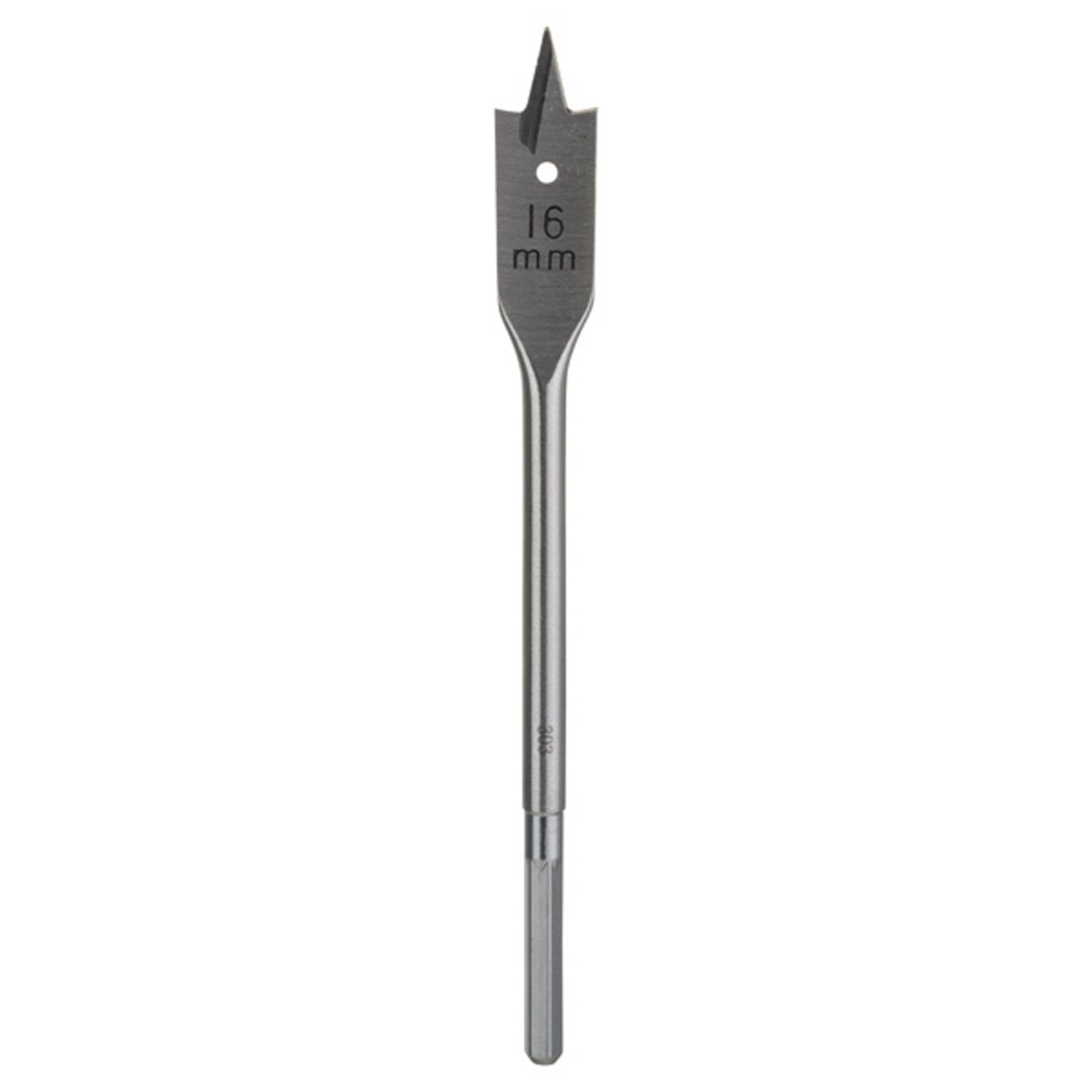 Bosch Flachfräsbohrer Sechskant D= 16,0 mm L= 160 mm - 2609255262