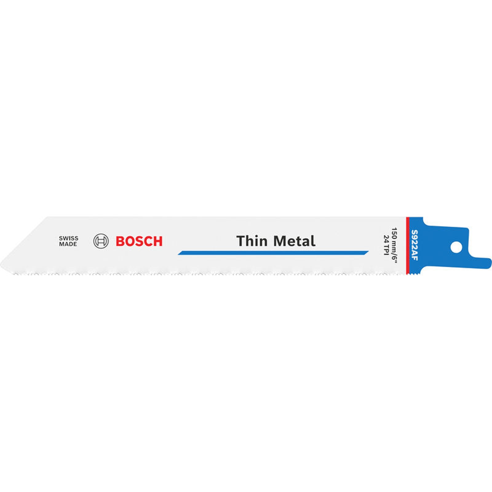 Bosch Thin Metal S922AF Blatt 0,9 x 19 x 150 mm 25-tlg - 2608659243