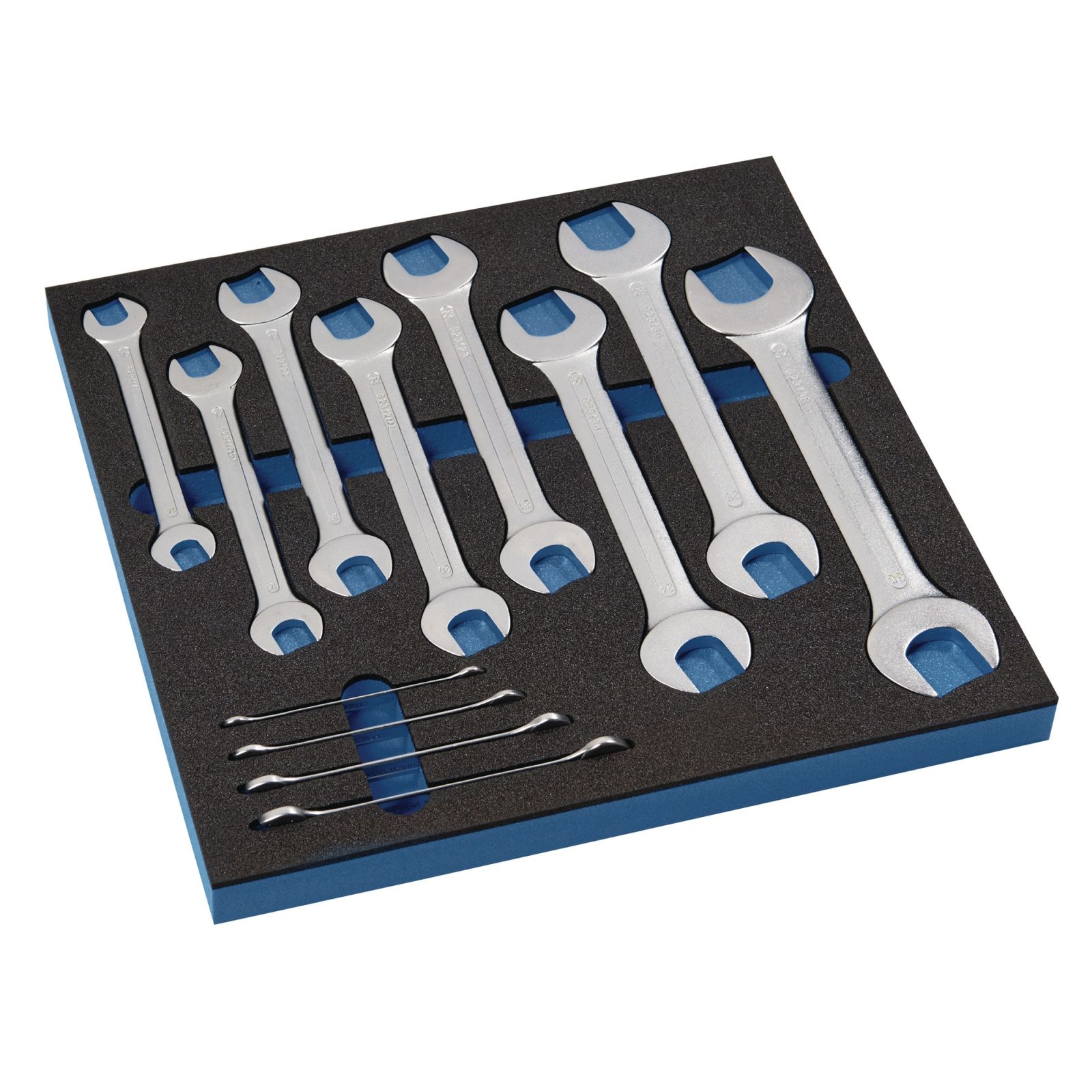 Werkzeugmodul 12-tlg.2/3-Modul Schlüsswelweiten 6x7-30x32mm TECWERK