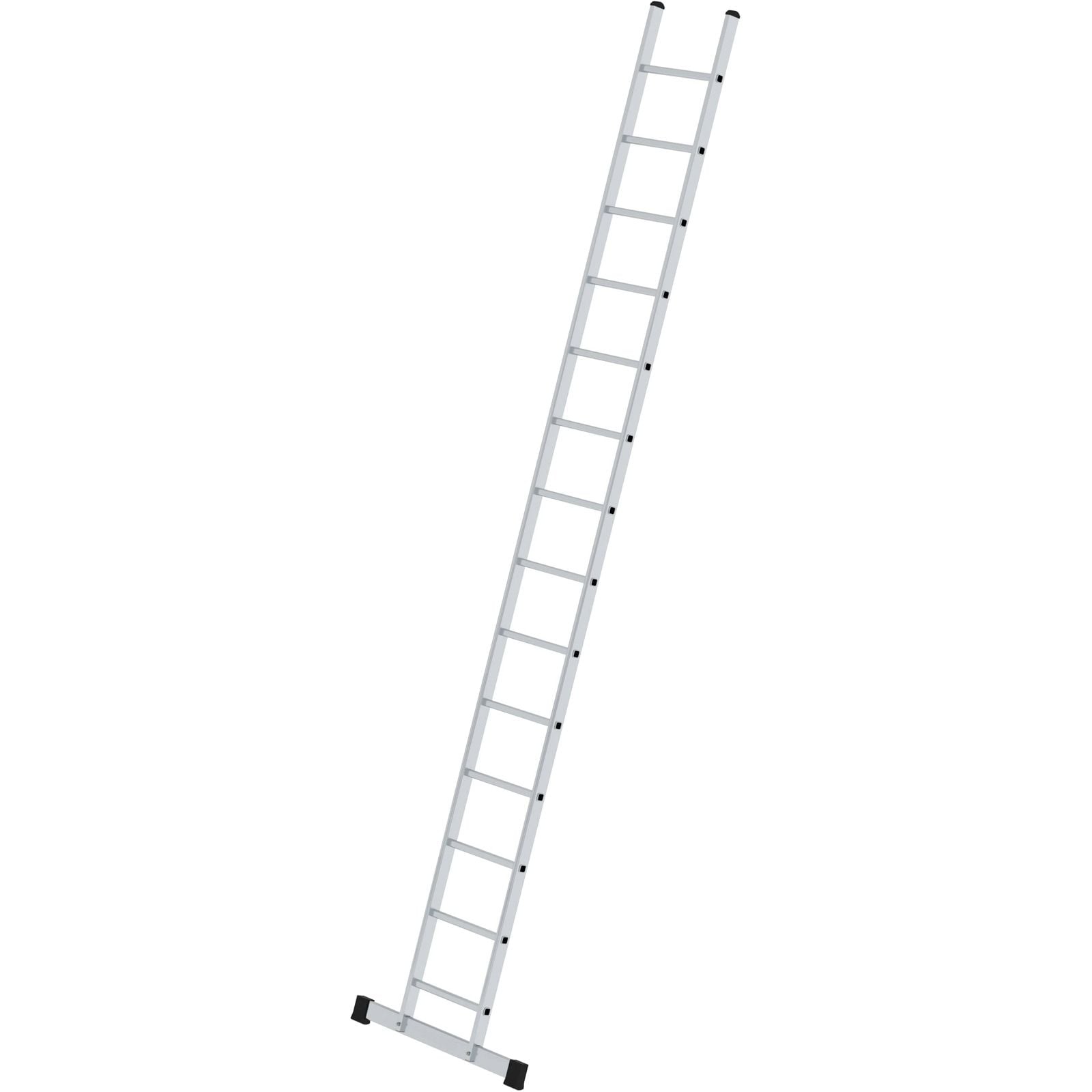 Günzburger Steigtechnik Sprossen-Anlegeleiter mit Standard-Traverse 14 Sprossen - 010114
