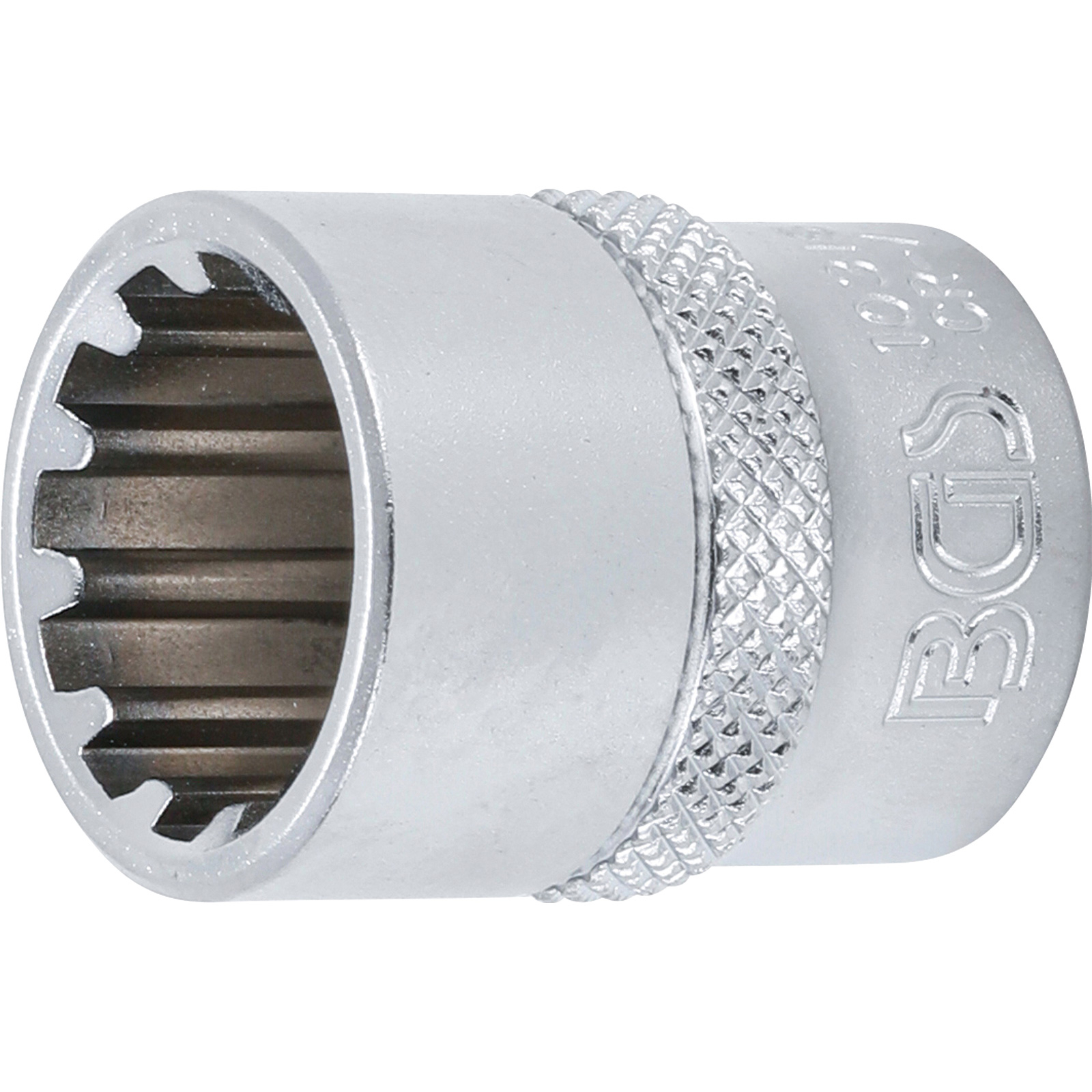 BGS Steckschlüssel-Einsatz Gear Lock Antrieb Innenvierkant 10 mm (3/8") SW 16 mm - 10316