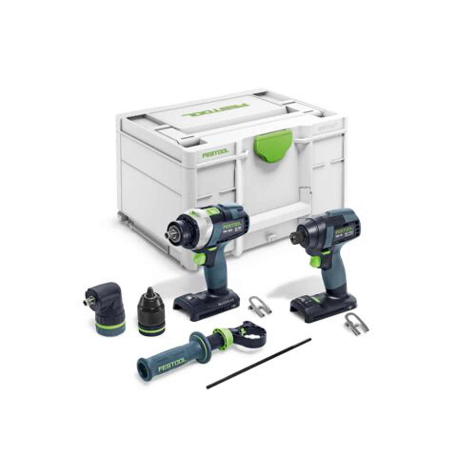 Festool Schrauber- und Bohrer-Set TID 18 Basic-Set TPC 18/4 - 578833