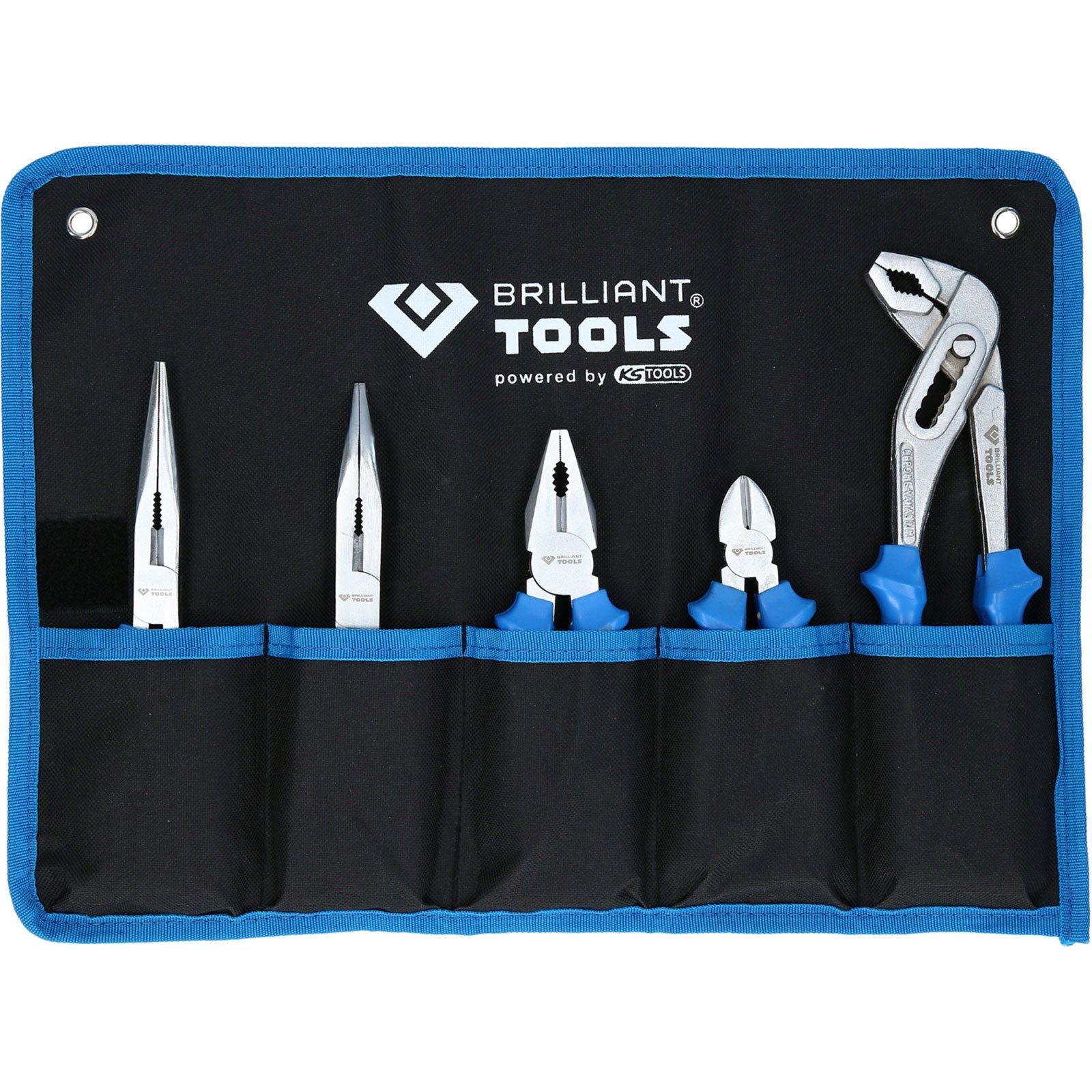 BRILLIANT TOOLS Zangen-Satz 5tlg. - BT060005