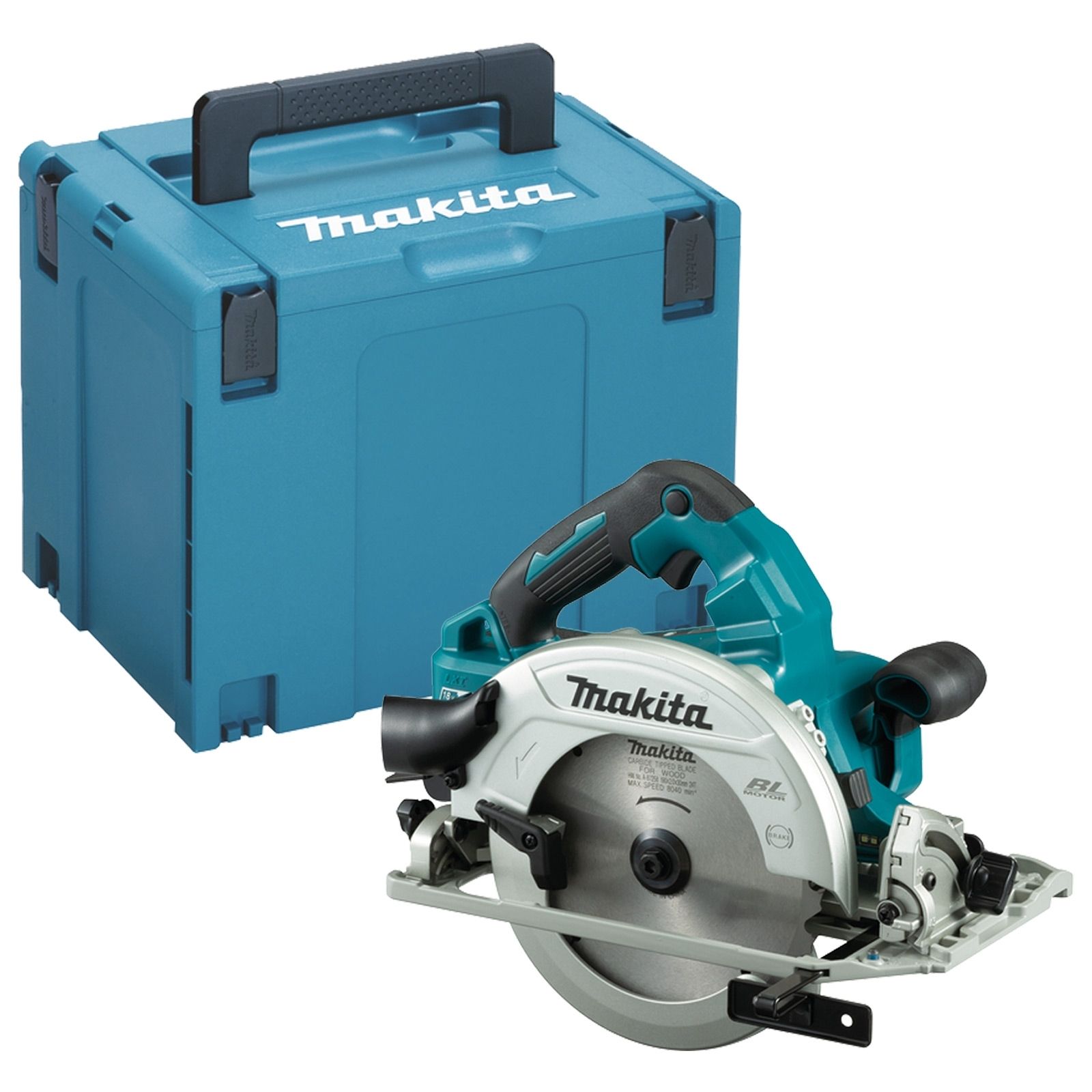 Makita DHS782ZJ Akku-Handkreissäge 18 V Ø 190 mm Solo inkl. Zubehör-Set im MakPac