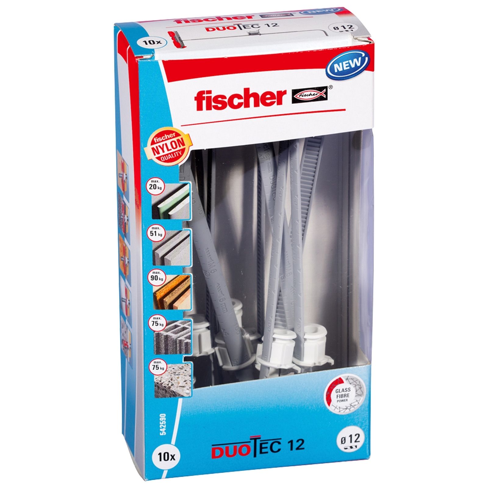 Fischer 10x DUOTEC 12 - 542590